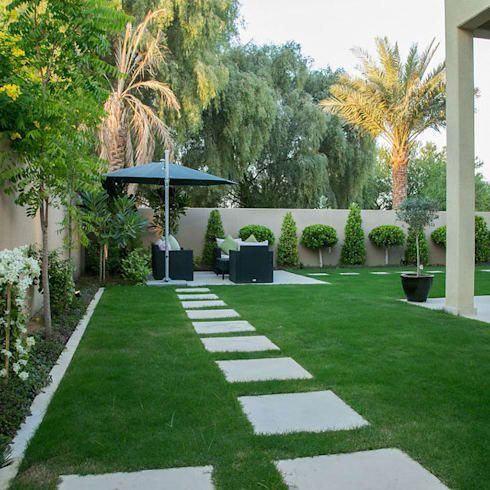 Beautiful outdoor garden design by expert landscape in Delhi